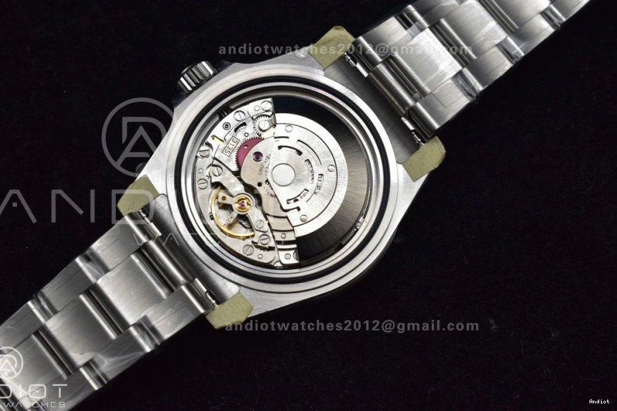 on SS Edition Bracelet 16610 Green Steel LV SH3135 904L Best V2 ARF1:1 Submariner 0115